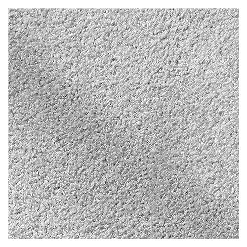 10pcs Interlocking Foam Mat 0.4" Thick, Low Pile Carpet Floor Tiles, Bedroom Area Rugs, Exercise Play Ground Mats, Yoga Mat(Size:30x30cm,Color:Light Grey)