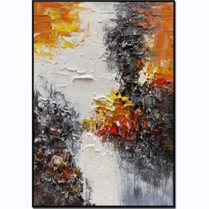 canvas painting 3d abstract painting hand painted thick oil painting modern abstract wall art decoration home for living room,31inx47in,no frame