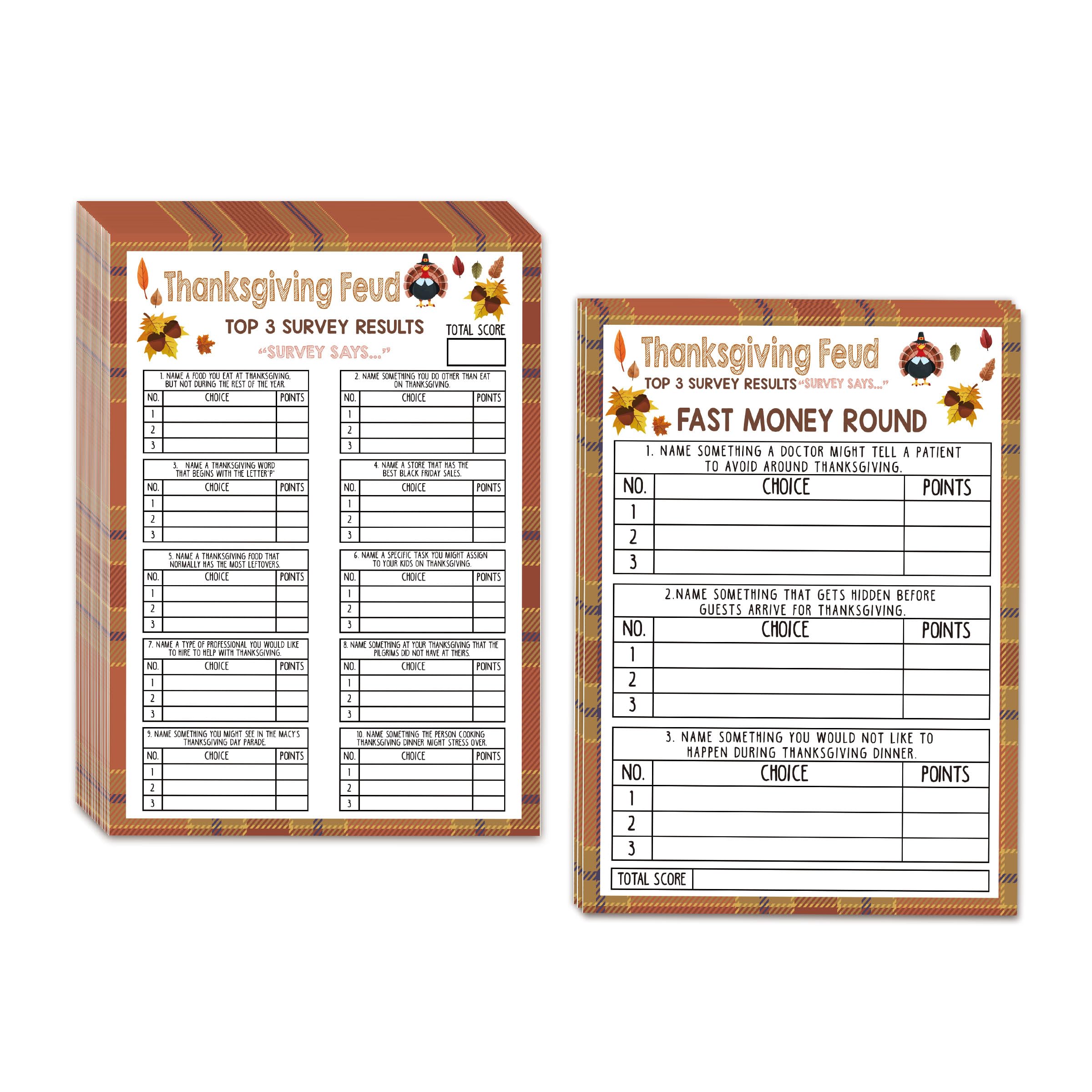 Thanksgiving Party Friendly Hate Quiz, Thanksgiving Hate Quiz, Thanksgiving Party Games, Adult Teen Gratitude Party Games, Thanksgiving Trivia Games, Hate Trivia Quiz (GEJ-FQ02)