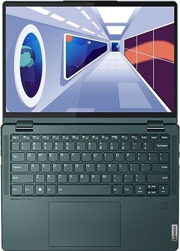 Lenovo Newest Yoga 6 2-in-1 Laptop, 13.3" WUXGA Touchscreen, 6-Core AMD Ryzen 5 7530U, 8GB RAM, 512GB NVMe SSD, Backlit Keyboard, Fingerprint Reader, WiFi 6, HDMI, USB-C, Win 11, w/CUE Accessories