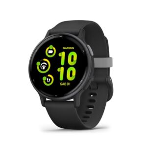 garmin vívoactive 5, health and fitness gps smartwatch, amoled display, up to 11 days of battery, black