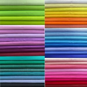 lumansuo 50pcs 8" x 8" cotton quilting fabric squares fat quarter bundles fabric for diy craft patchwork,solid