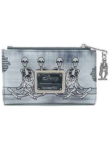 Loungefly X LASR Exclusive Disney The Haunted House Mickey Flap Wallet - Cute Wallets Fashion Cosplay Disneybound