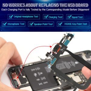 YWLRONG Dock Connector for iPhone 13 Pro Max Charging Port Flex Cable Replacement for iPhone 13 Pro Max USB Charger Dock Board Connector with Tools