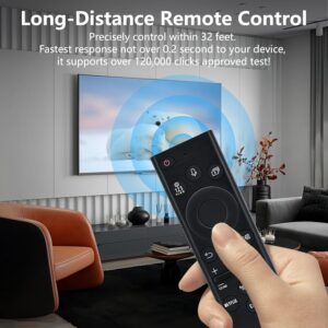 Fourmor Original Voice Remote Control - BN59-01385A for Samsung 2021 and 2022 and2023 Smart TVs. Also BN59-01385B BN59-01242A Full Function Replacement