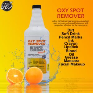 UCS Oxy Spot Remover All Purpose Cleaner & Degreaser Spray 32 oz - Stain Remover for Carpets, Upholstery, Laundry, and More - It Just Works New Presentation.