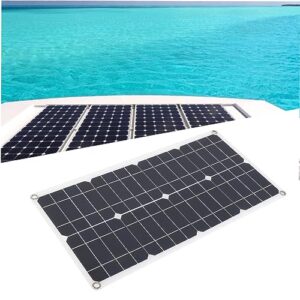 Efficient Solar Charger Panel - Portable Monocrystalline Silicon Solar Panel for Dual-USB Charging of Light Car Boat - Harness The Sun Power