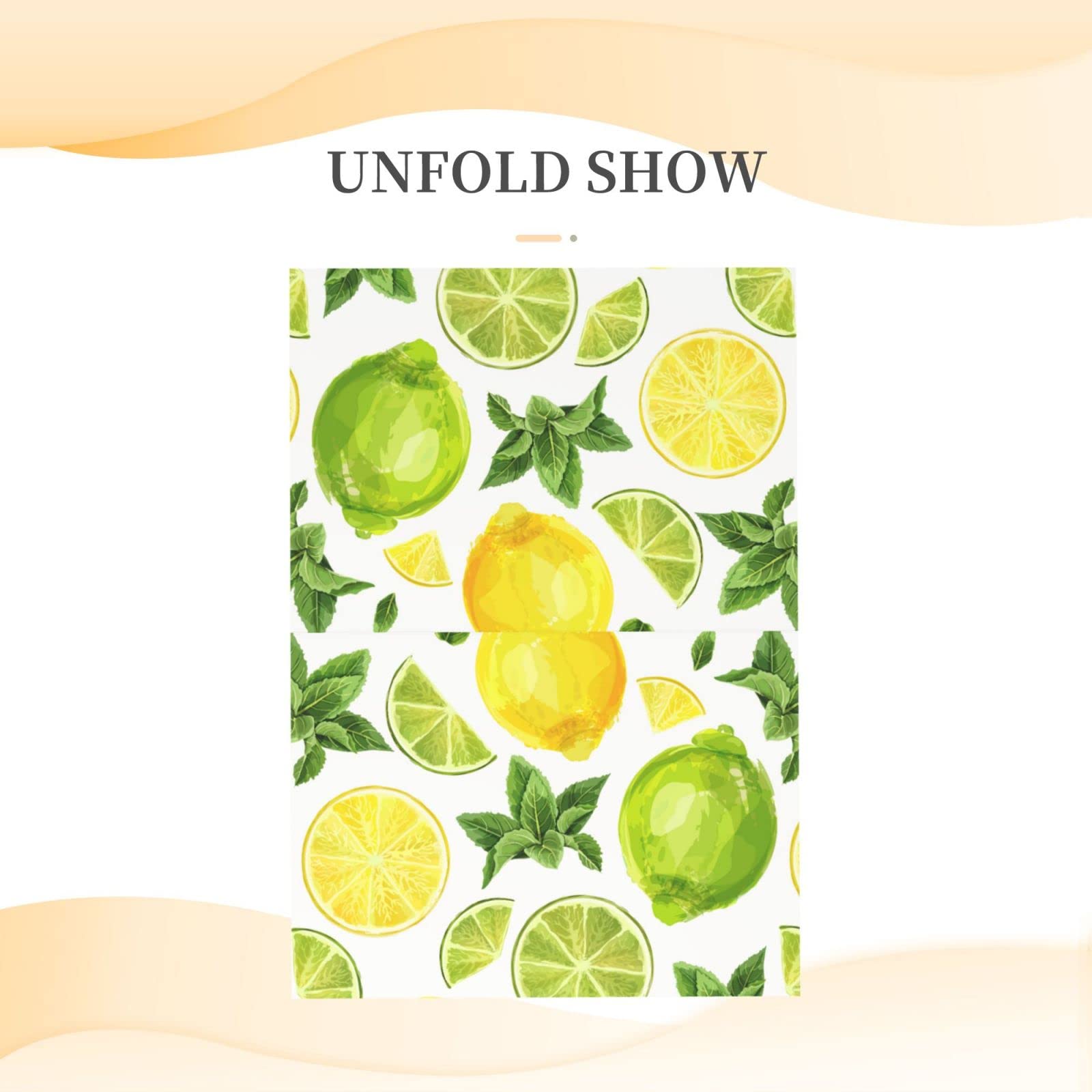 Watercolor Citrus Multi Thank You Cards With Envelopes, Blank Greeting Note Cards With Envelopes Blank Inside, Funny Birthday Cards For Women Men, Thank You Card For Wedding Business,Graduation