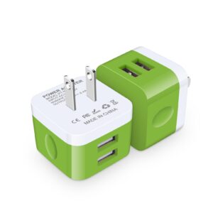 wall charger block, usb wall charger for iphone 15 pro max 14 13 12 11 8,dual usb fast charger for samsung galaxy a14 5g a54 5g a53 a13 a24 a03s a23 z flip 5 fold 5 s23 ultra s22 s21 s20,pixel 7a