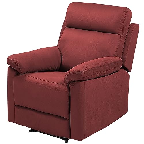 YZABEL Electric Recliner for Elderly, Lazyboy Sofa, with Heat Massage for Elderly Armchair Sofa, Power Lift Rocker Chair, with Side Pocket and Cup Holder