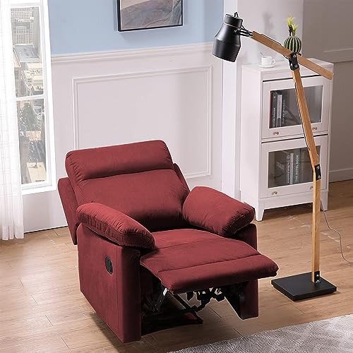 YZABEL Electric Recliner for Elderly, Lazyboy Sofa, with Heat Massage for Elderly Armchair Sofa, Power Lift Rocker Chair, with Side Pocket and Cup Holder