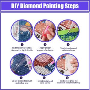 5D Butterfly Diamond Painting Kits for Adults-Stained Glass Butterfly Diamond Art Kits for Adults, Butterfly Gem Art Kits for Adults for Gift Home Wall Decor(14x14inch)