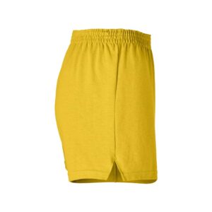 Soffe Women's Cheer Active Shorts: Trendy Fashion Gold