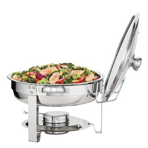 VEVOR Chafing Dish Buffet Set, 2 Packs-B, Silver