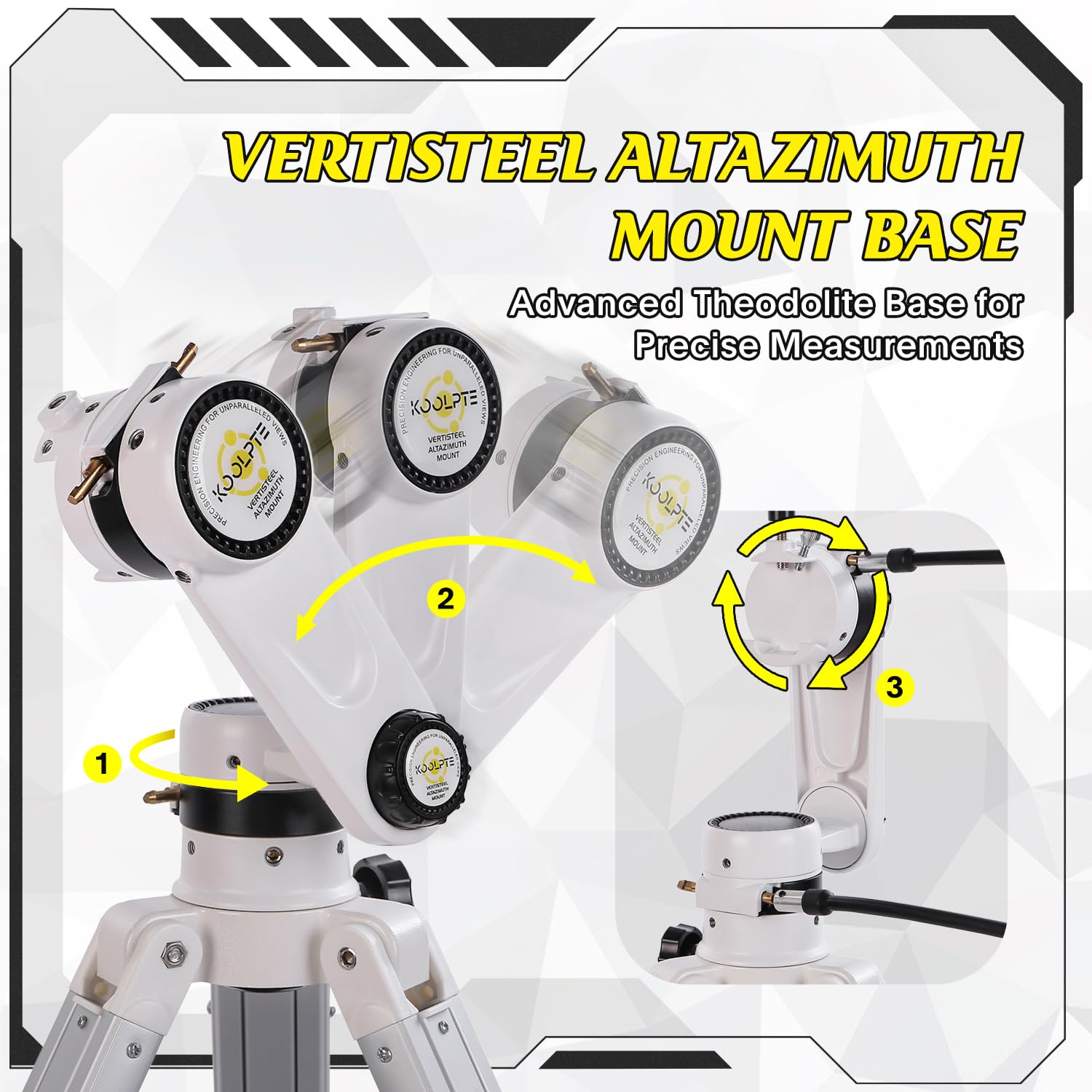 Telescope with Digital Eyepiece - Astronomy Refracting Telescope 90mm Aperture 900mm Vertisteel Altazimuth Mount, Compact and Powerful for Beginners,Professionals and Kids, Perfect for Observing White