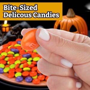 M&M’s Ghoul’s Peanut Milk Chocolate Halloween Candy 10oz Bag 2-Pack - Sweet Milk Peanut Chocolate Holiday M&Ms Candy Encased in Vibrant Candy Shell Colors, Melt in Your Mouth Snack for Kids & Adults