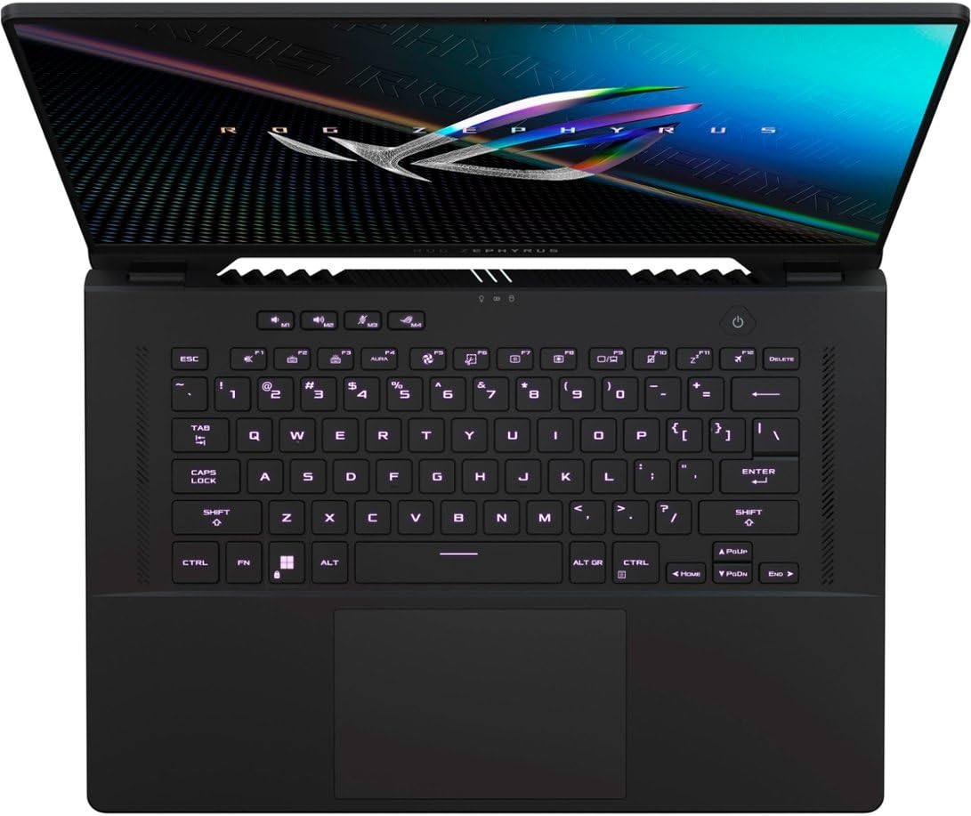 ASUS ROG Zephyrus M16 Gaming Laptop | 16" WUXGA IPS 165Hz | 12th Gen Intel 14-core i7-12700H | 24GB DDR5 2TB SSD | GeForce RTX 3060 6GB Graphic | Backlit Thunderbolt USB-C Win11Pro + HDMI Cable