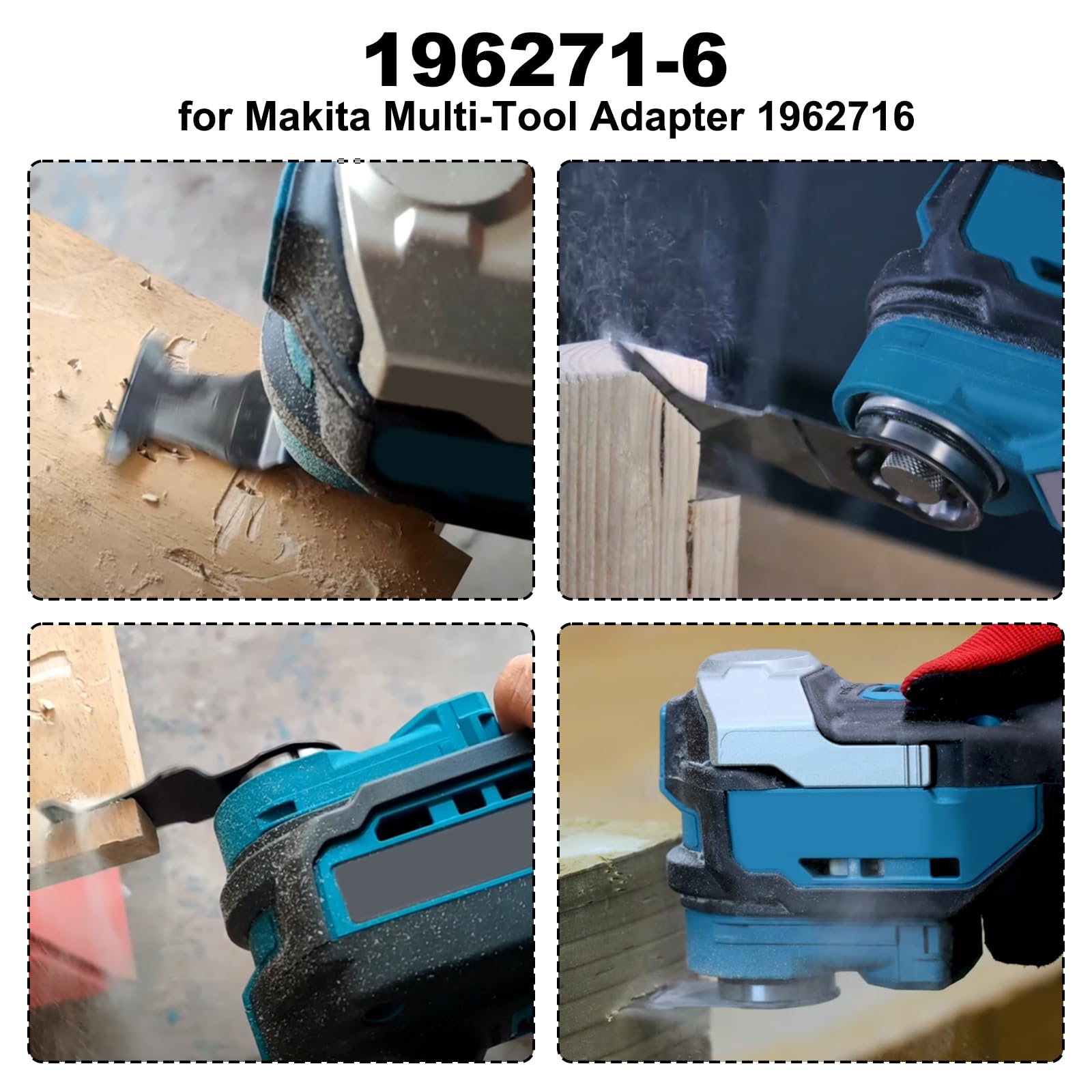 196271-6 Replacement Adapter for Makita Multi Tool