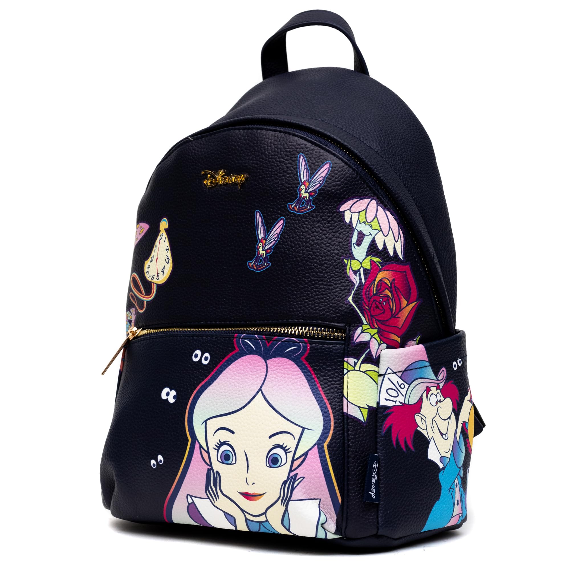 Wondapop Disney Alice in Wonderland 12" Vegan Leather Mini Backpack