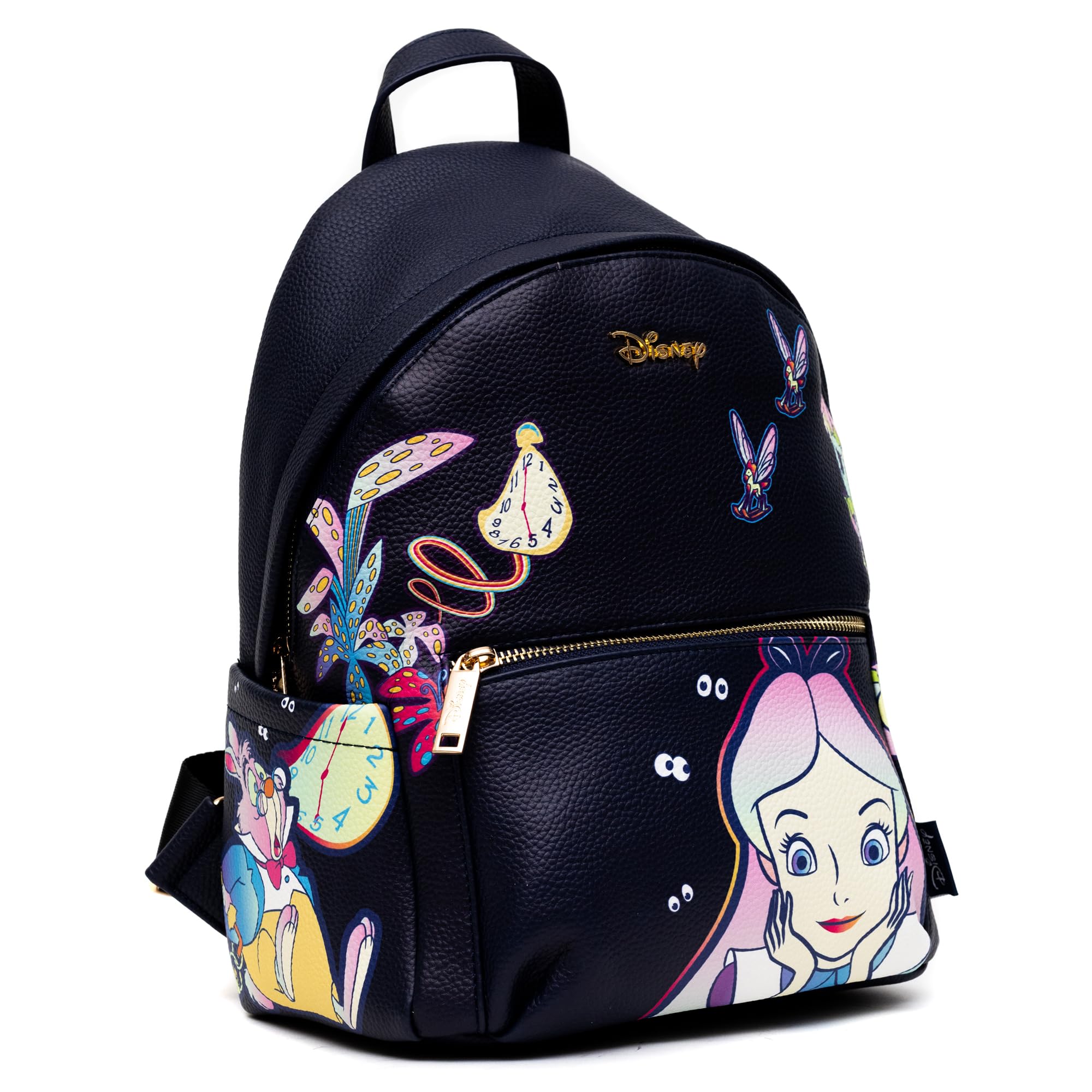 Wondapop Disney Alice in Wonderland 12" Vegan Leather Mini Backpack