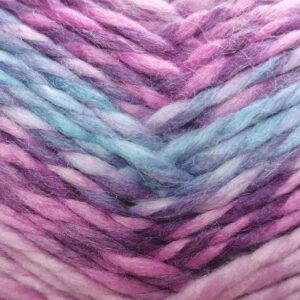 KNITION Wool Blended Multicolor Yarn - 5 Weight(Bulky) - 3 Pack of 100g/3.5oz - 146 Yards - Knitting, Crocheting & Crafts