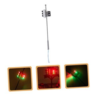 Model Train Lights Simulation Traffic Lamp Luminous Signal Light Model Sand Table Decoration Mini Simulation Light Model Mini House Supply Mini Signal Light Model Scene Decor