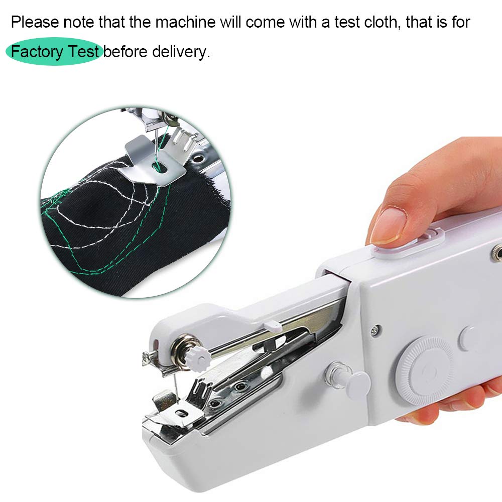 29 PCS Handheld Sewing Machine, Quick Portable Mending Machine, Electric Handy Sewing Machine, perfect for Beginners Sewing Curtain DIY Fabric Cloth Jeans Pet Clothes