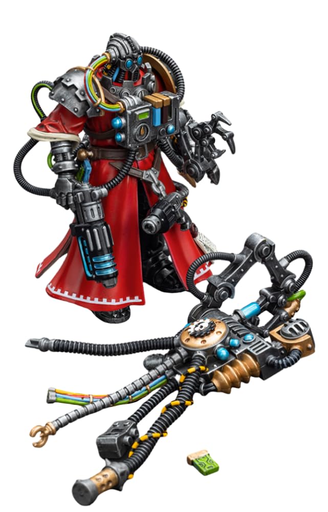 HiPlay JoyToy Warhammer 40K Collectible Figure: Adeptus Mechanicus Cybernetica Datasmith 1:18 Scale Action Figures (JT7721)