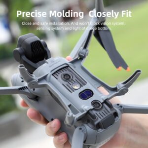 INTOOIN Landing Gear and Propeller Holder for DJI Air 3 - Sensor Propeller Guard with 36mm Height Boosting Stand - Auxiliary Kit for DJI Air 3 Fly More Combo Drone Accessories