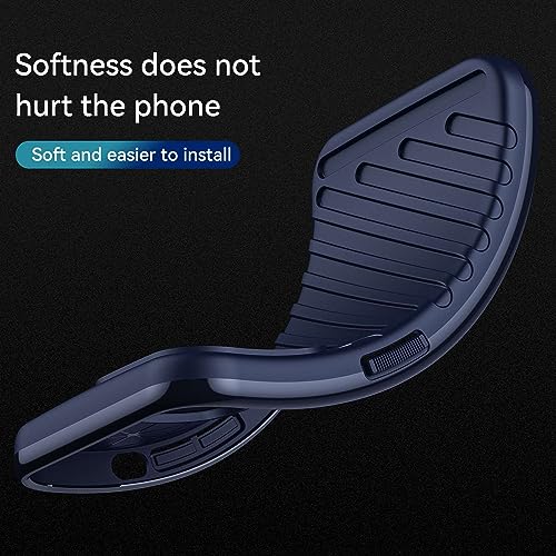 Phone case for Samsung Galaxy A40,Refined Carbon Fiber.Anti-Fall,Anti-Fingerprint.360°Full Protection case Blue