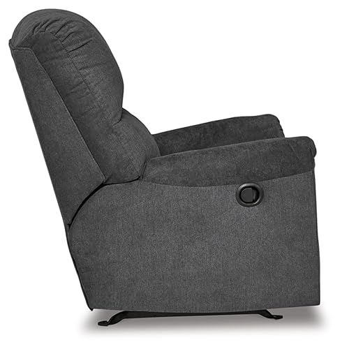 Signature Design by Ashley Miravel Casual Manual Rocker Recliner, Gray