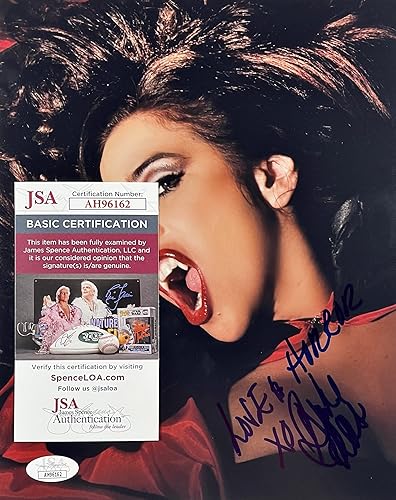 BROOKE LEWIS BELLAS Autograph SIGNED 8x10 PHOTO Ms. Vampy Screm Queen JSA Certified Authentic AH96162