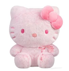 comtaric 9 inch pink kitty plush - the perfect for birthdays, halloween, and christmas