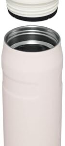 Stanley IceFlow Cap and Carry+ Water Bottle 24 OZ | Wide Mouth Twist Lid | Lightweight & Leakproof for Travel & Gym | Insulated Stainless Steel | BPA-Free | Rose Quartz Glimmer