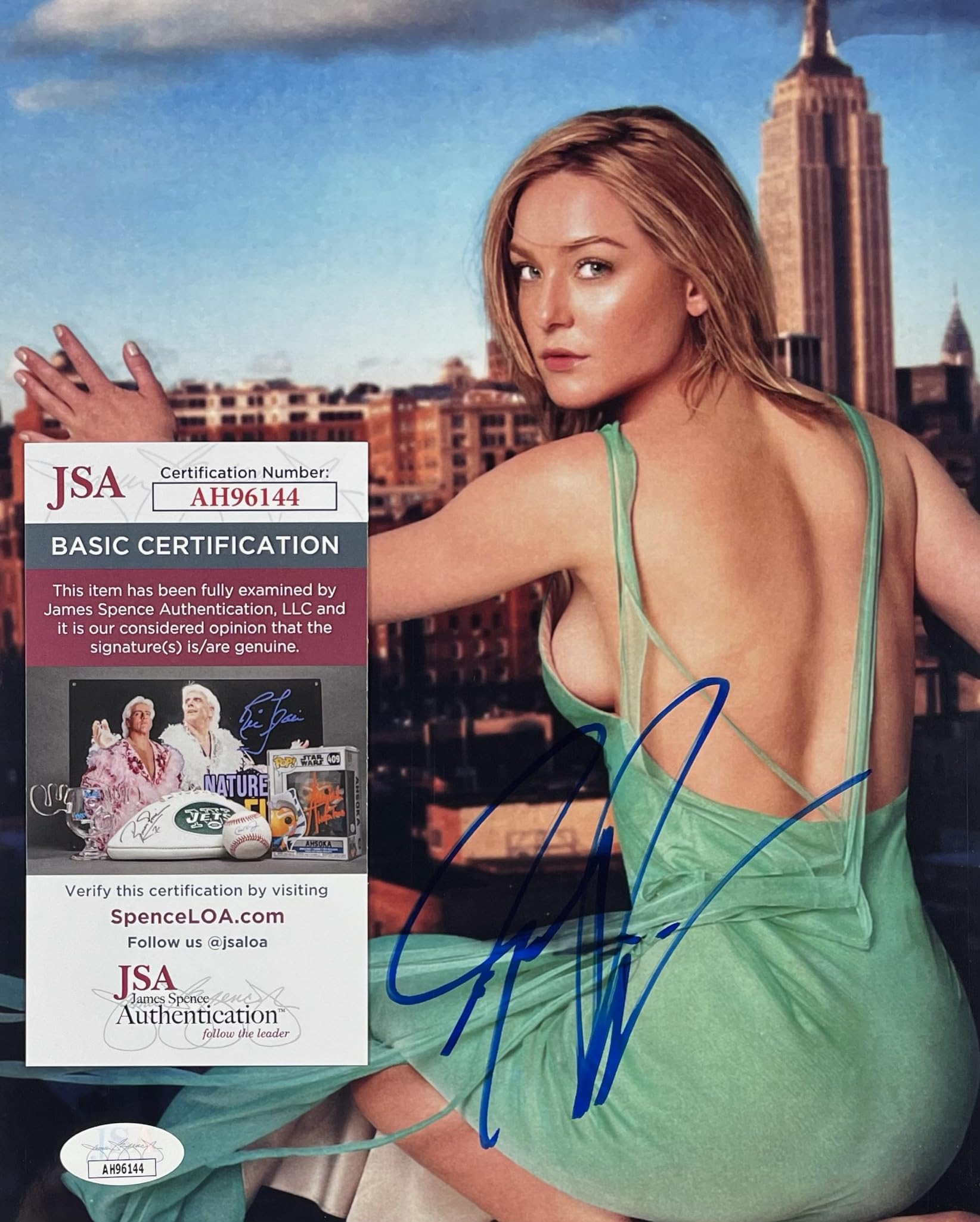 ELISABETH ROHM Autograph SIGNED 8x10 PHOTO Angel Law & Order JSA Certified Authentic AH96144