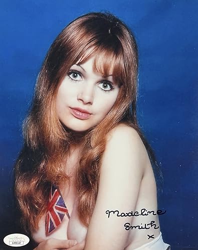 MADELINE SMITH Autograph SIGNED 8x10 PHOTO Theatre of Blood Bond JSA Certified Authentic AH96147