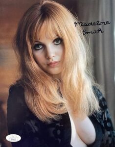 madeline smith autograph signed 8x10 photo the vampire lovers jsa certified authentic ah96145