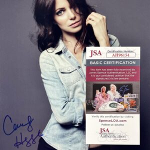 COURTNEY HENGGELER Autograph SIGNED 8x10 PHOTO The Big Bang Theory Cobra Kai JSA Certified Authentic AH96154