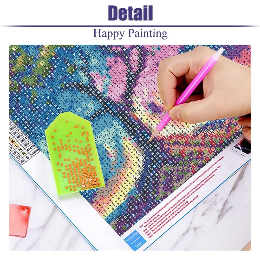 CNITUR DIY 5D Diamond Painting Kits for Adults Diamond Art Tree of Life Diamond Painting Full Drill Crystal Rhinestone Embroidery Craft Kits for Home Wall Decor Gifts, Diamond Art Kits B10045