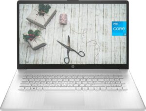 hp 2023 newest 17 laptop, for business and students, 17.3 inch display, intel core i3-1125g4 processor, 16gb ram, 512gb ssd, intel uhd graphics, wifi, bluetooth, usb a&c, windows 11 home in s mode