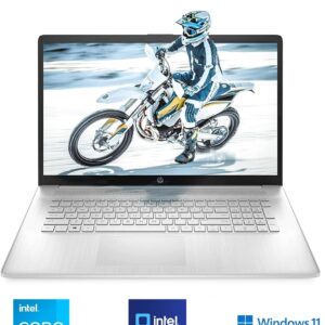 HP 2023 Newest 17 Laptop, for Business and Students, 17.3 Inch Display, Intel Core i3-1125G4 Processor, 16GB RAM, 512GB SSD, Intel UHD Graphics, WiFi, Bluetooth, USB A&C, Windows 11 Home in S Mode