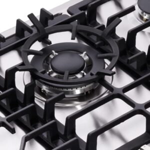 Non Slip Wok Ring, Cast Iron Stove Wok Support Ring for Kitchen Gas Cooktop Pot Rack Stove Rack Ring Pan Holder Stand