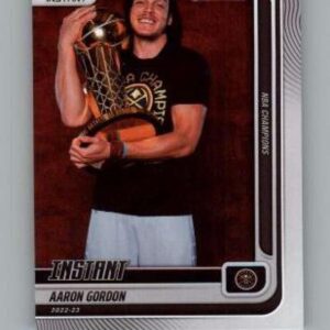 2023 Panini Instant NBA Champions Denver Nuggets (from box set) #7 Aaron Gordon NBA Basketball Trading Card