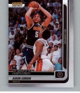 2023 panini instant nba champions denver nuggets (from box set) #24 aaron gordon nba basketball trading card