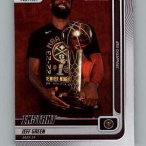 2023 Panini Instant NBA Champions Denver Nuggets (from box set) #8 Jeff Green NBA Basketball Trading Card