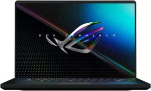 asus rog zephyrus m16 16″ wqxga (2560×1600) 165hz gaming laptop - 12th gen intel core i9-12900h 14-core up to 5.0 ghz cpu, 24gb ddr5 ram, 1tb pcie ssd, geforce rtx 3070 ti 8gb gddr6, windows 11 pro