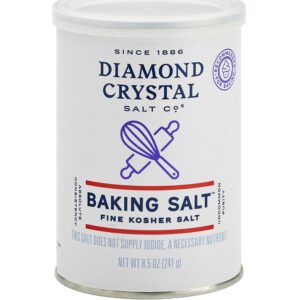 Diamond Crystal Baking Salt, Fine Kosher Salt 8.5oz