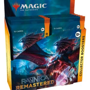 Magic: The Gathering Ravnica Remastered Collector Booster Box - 12 Packs (180 Magic Cards)