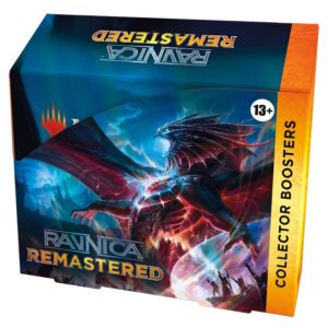 Magic: The Gathering Ravnica Remastered Collector Booster Box - 12 Packs (180 Magic Cards)