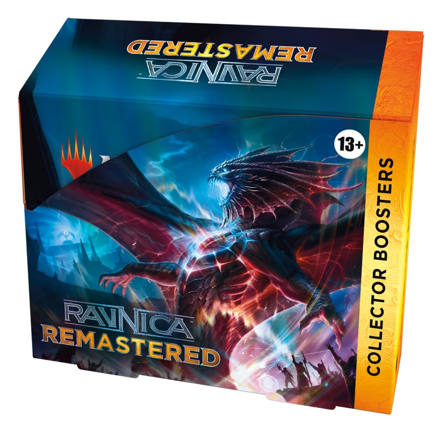 Magic: The Gathering Ravnica Remastered Collector Booster Box - 12 Packs (180 Magic Cards)